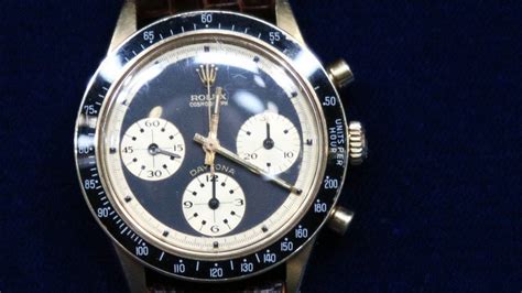 rolex daytona paul newman antique roadshow|who bought paul newman daytona.